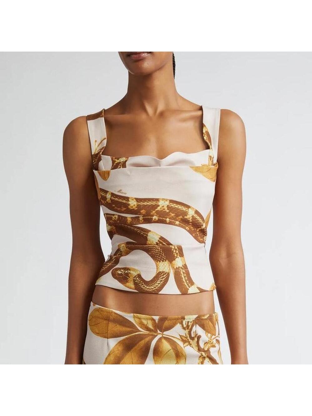 Miaou Imogene Corset Eden Print Sz. S $245